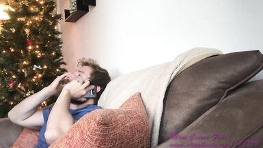Aunt & Nephew Spend Christmas Together - Mom Comes First - 1 image
