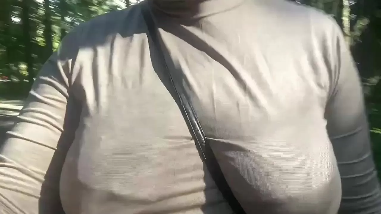 Wife flashing tits public nudity in public park watch online photo