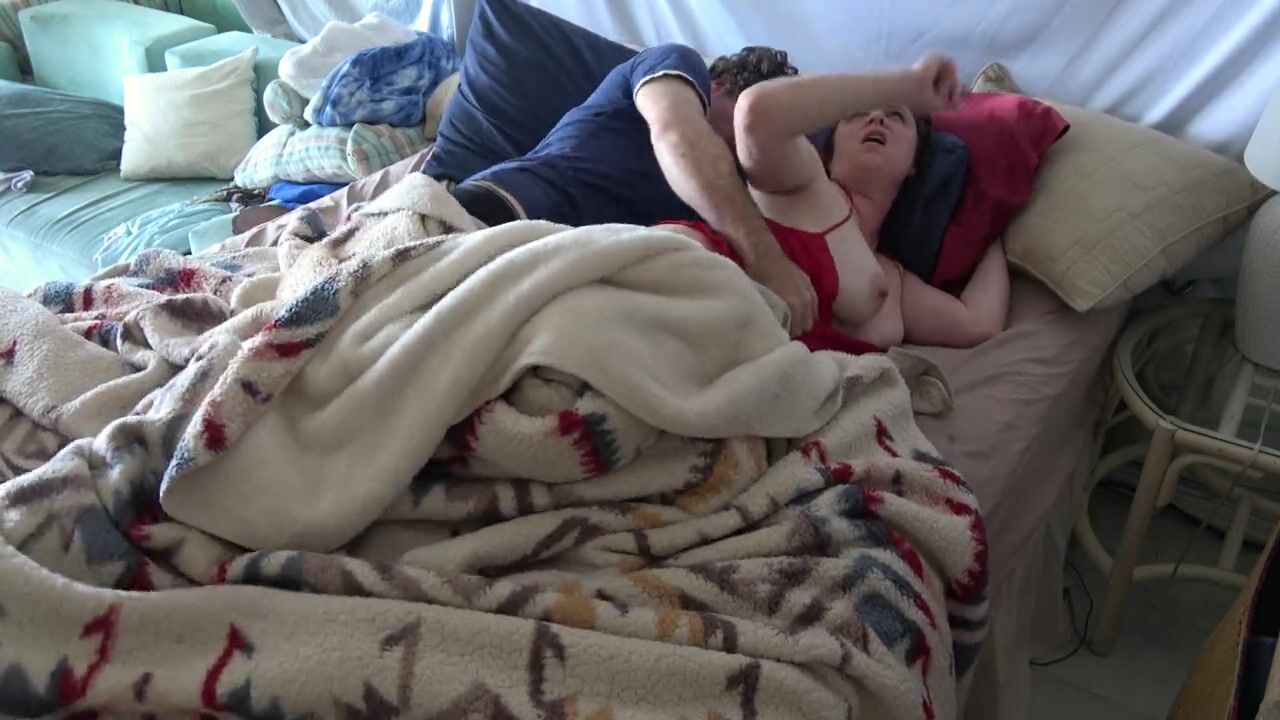 Stepson gets up with stepmom in the bed and fucks the wrong hole watch online image