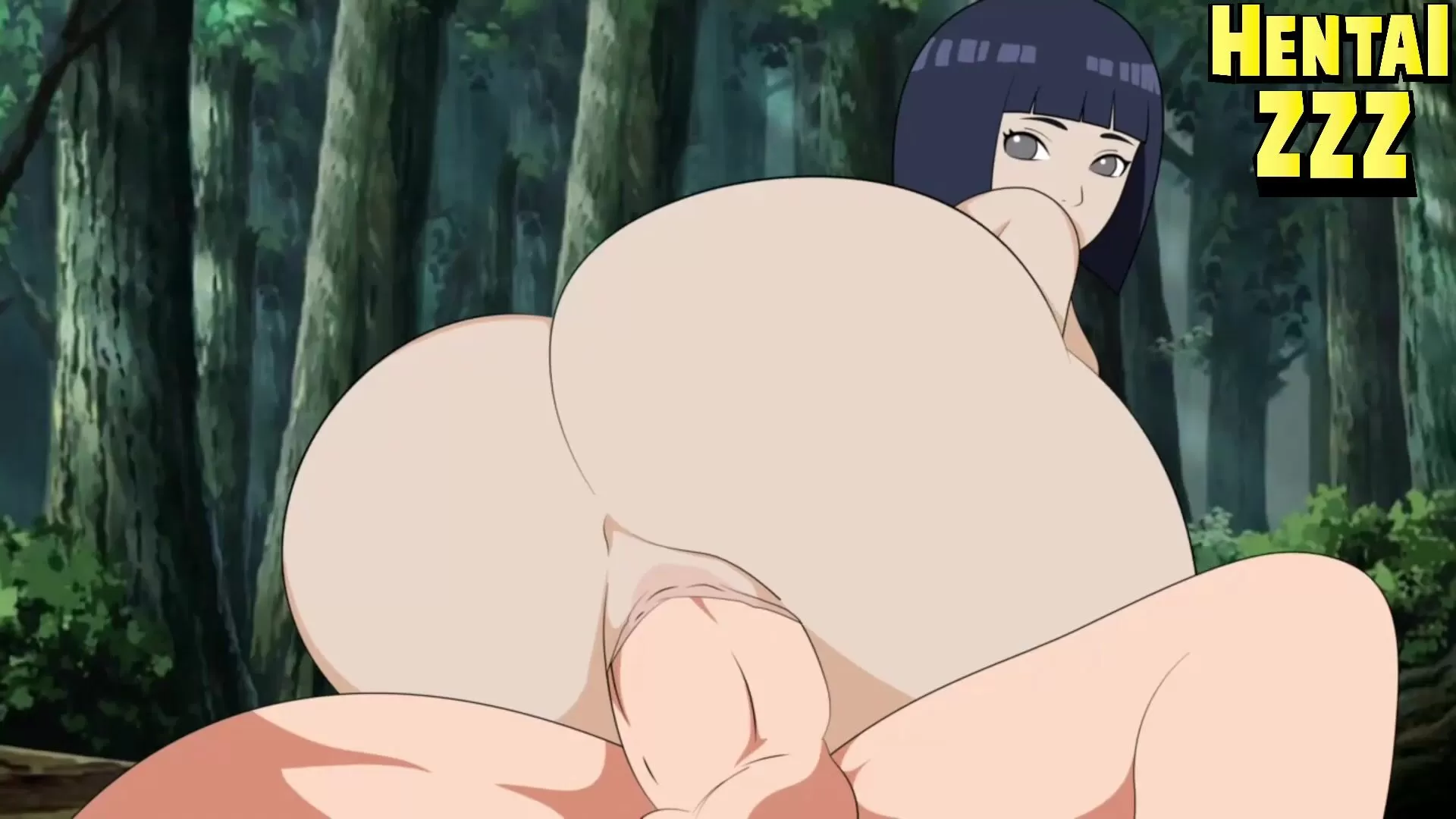 Anime Porn Naruto Big Butt - NARUTO - HINATA BOUNCES HER JUICY ASS ON COCK watch online
