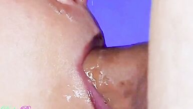 No close-up slobbery blowjob without a facial finish ! - 12 image