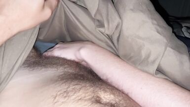 Wife Wakes Husband up with Beautiful Handjob in Middle of the Night - 2 image
